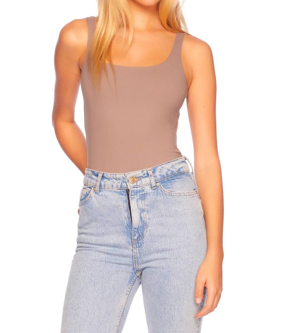 NEW SUSANA MONACO essential everyday tank in coco